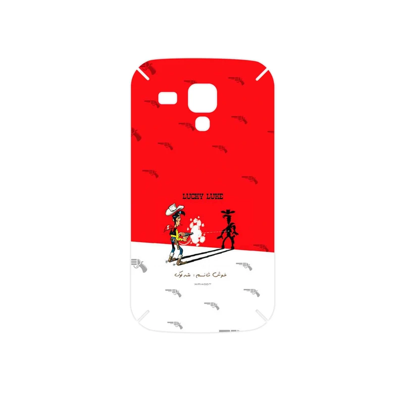 برچسب پوششی ماهوت مدل Lucky Luke مناسب برای گوشی موبایل سامسونگ Galaxy S Duos GT S7562