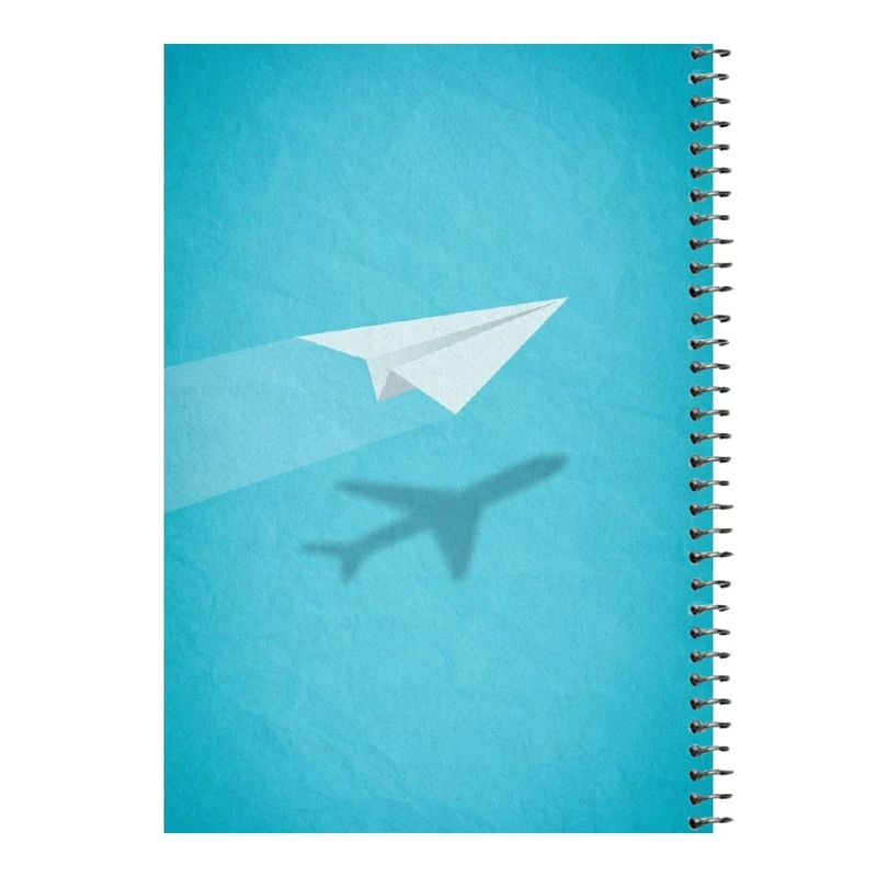 دفتر مشق 80 برگ اس جی مدل موشک کد 01