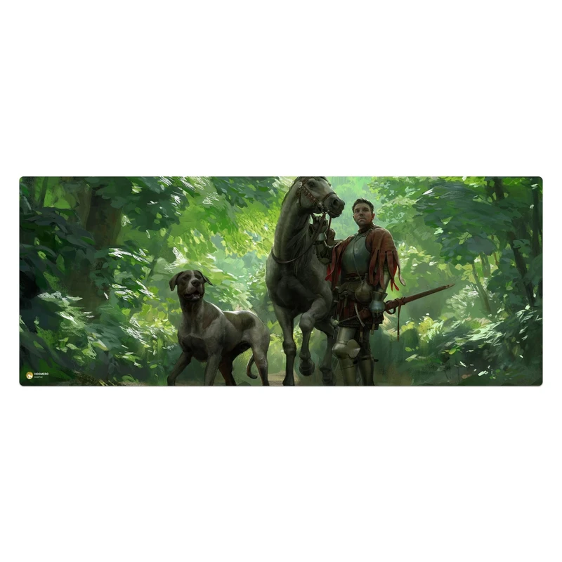 ماوس پد هومرو مدل HX089 طرح Kingdom Come سایز 40x100 سانتی‌متر