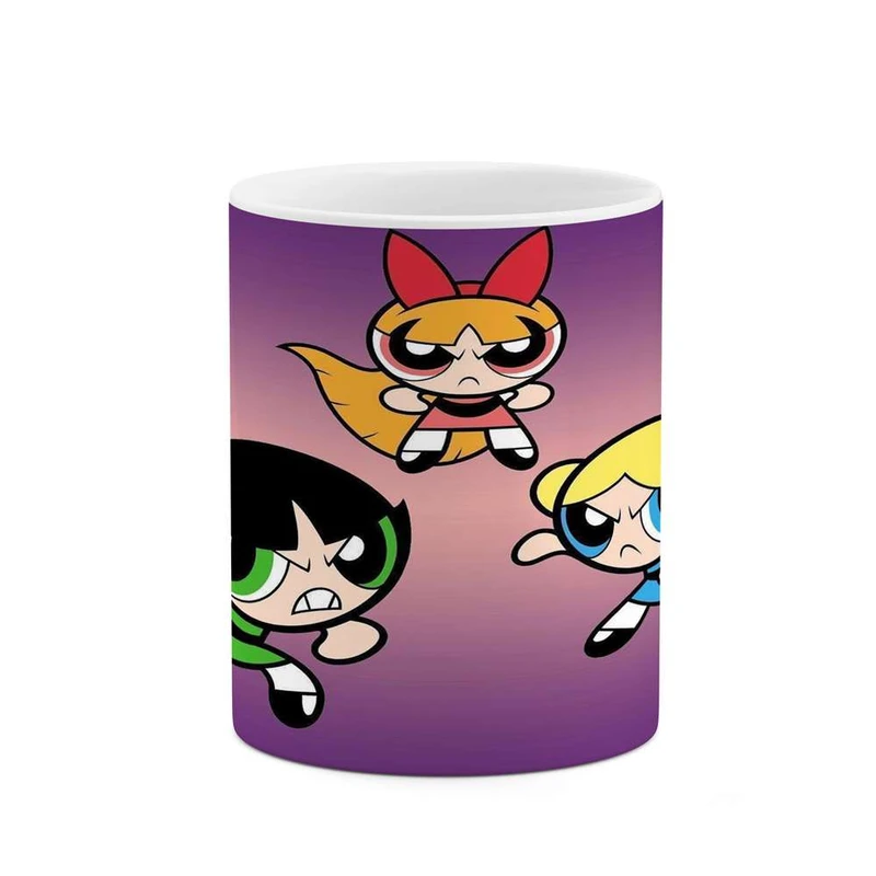 ماگ کاکتی مدل کارتون The Powerpuff Girls کد mgh23448