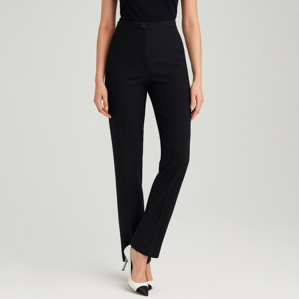 شلوار زنانه مدل راسته قد 90 کد 3006 گاباردین