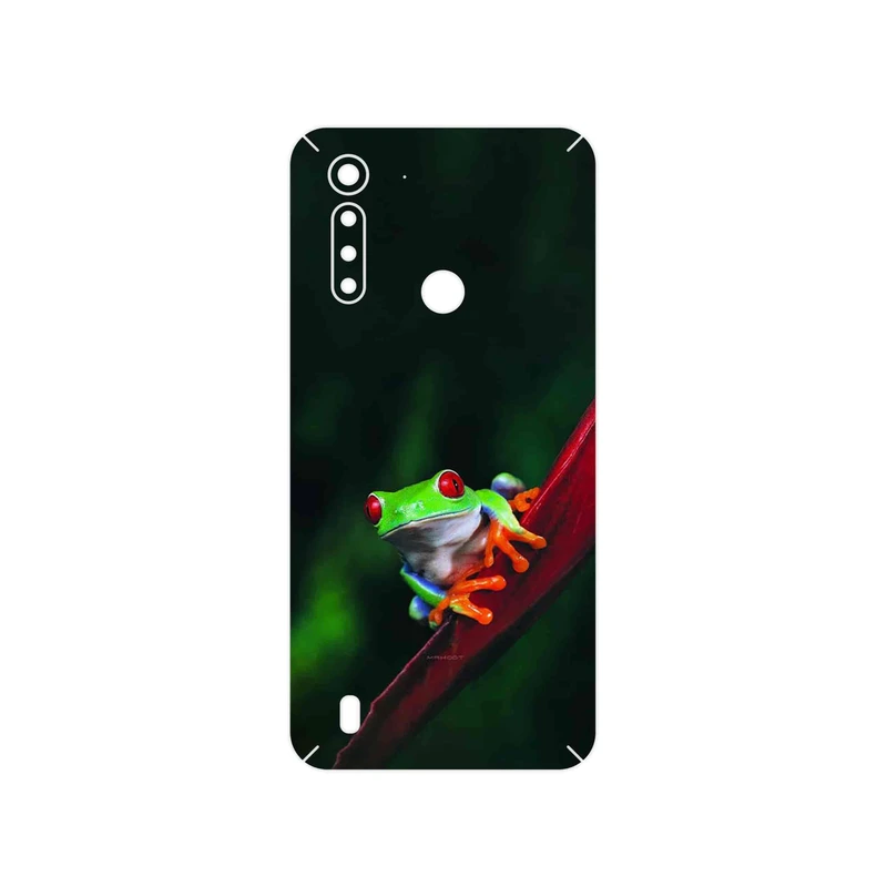 برچسب پوششی ماهوت مدل Frog مناسب برای گوشی موبایل موتورولا Moto G8 Power Lite
