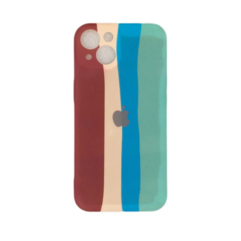کاور مدل سیلیکونی طرح آبرنگی کد 07 مناسب برای گوشی موبایل اپل iphone 13 