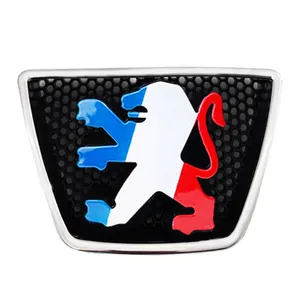 آرم جلو پنجره خودرو بیلگین طرح پرچم فرانسه مدل p3 مناسب برای پژو پارس