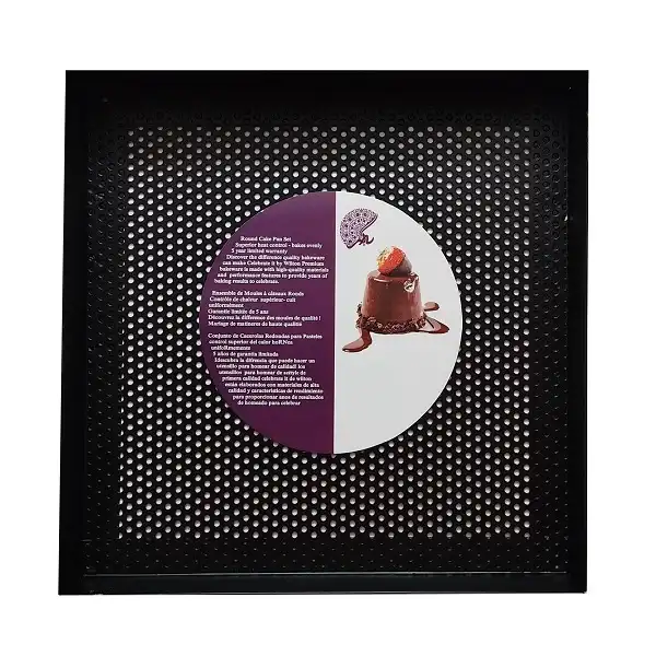 قالب کیک به گز مدل مربع طرح پانچ