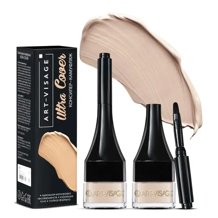کانسیلر آرت ویساژ مدل  ULTRA COVER کد CUL-01