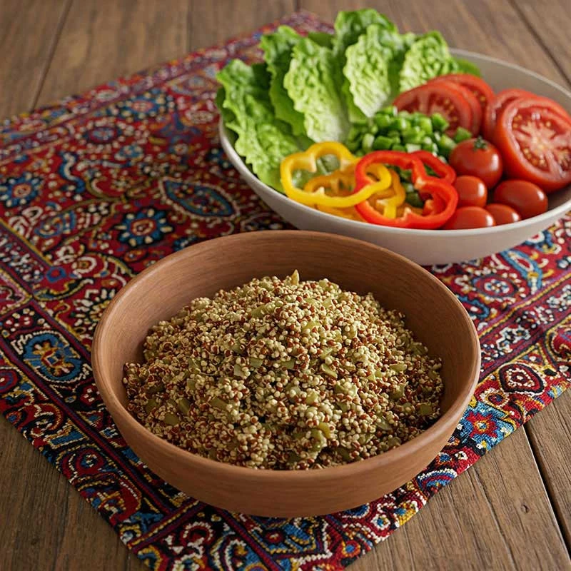 عکس شماره 4 : کینوا سفید ممتاز راز پارسی-2000 گرم