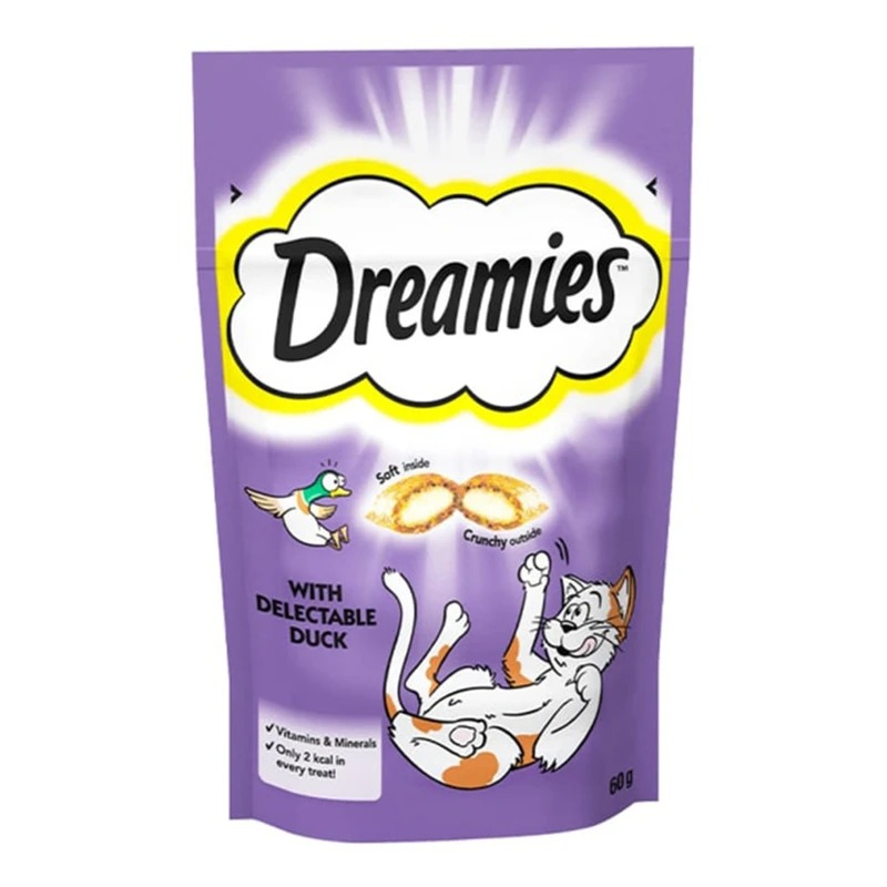 تشویقی گربه دریمیز مدل اردک وزن 60 گرم
