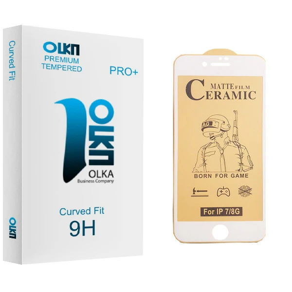 محافظ صفحه نمایش سرامیکی الکا مدل Premium glass مناسب برای گوشی موبایل اپل iPhone 7