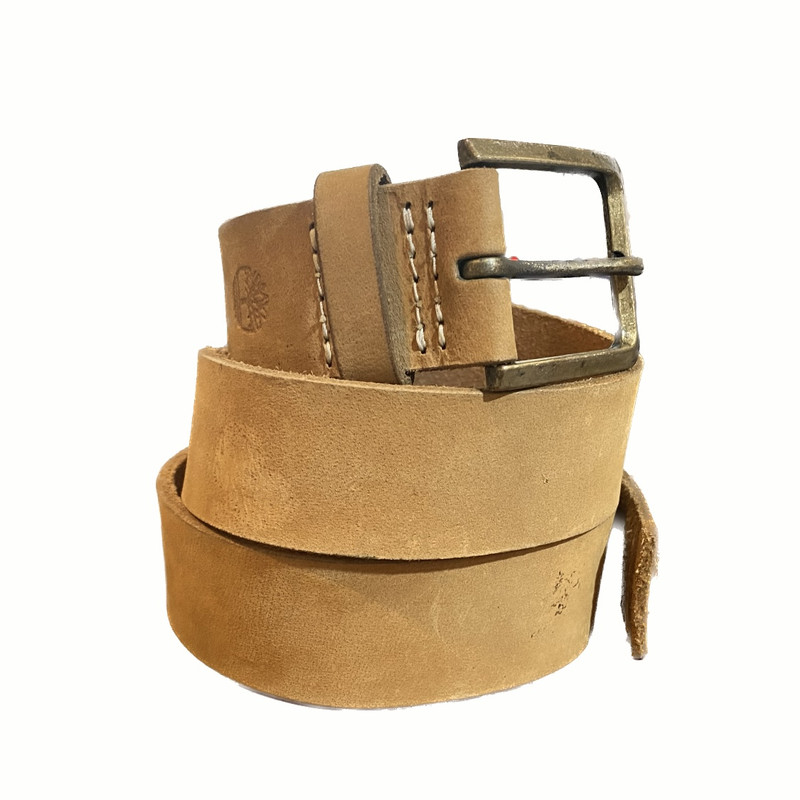 کمربند مردانه تیمبرلند مدل Wheat leather nubuck 