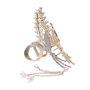 کلیپس مو زنانه مدل خوشه گندم آویزدار