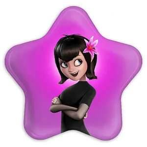 پیکسل خندالو طرح هتل ترانسیلوانیا مدل ستاره ای کد 3747