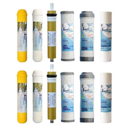 فیلتر دستگاه تصفیه آب آکوا پیورست مدل RO TSG 1200 مجموعه 12 عددی