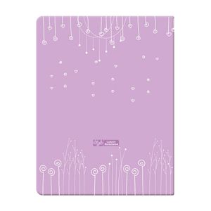 دفتر کلاسوری ۱۰۰ برگ دایان مدل ۲۰ حلقه a5 طرح پاستلی