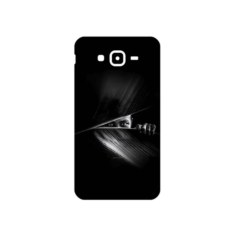 برچسب پوششی ماهوت مدل Black Portrait مناسب برای گوشی موبایل سامسونگ Galaxy J7 Core