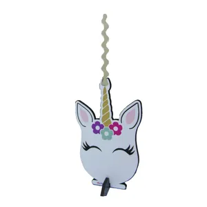 شمع تولد مدل اسب تک شاخ