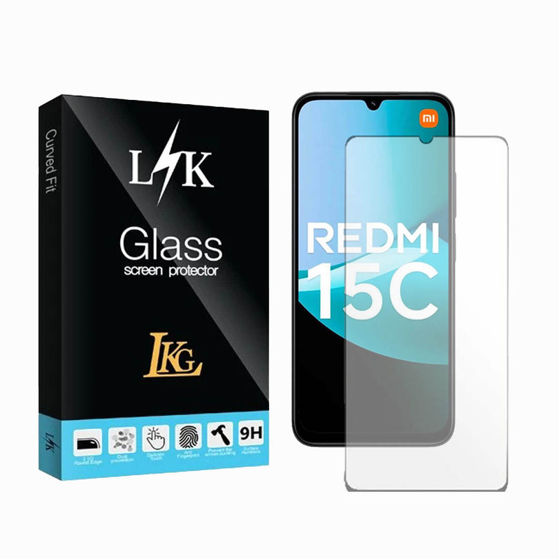 محافظ صفحه نمایش ال کا جی مدل  FULL LKK  مناسب برای گوشی موبایل ردمی 15c 4g