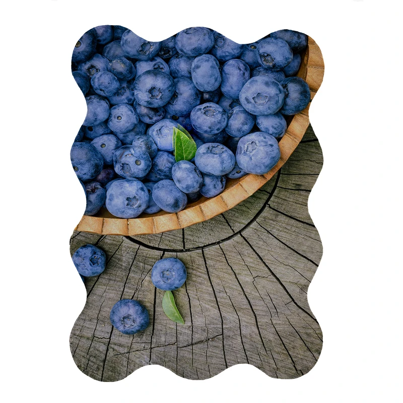 پادری مدل دالبر طرح تمشک کد 6329 سایز 80x110 سانتی متر 