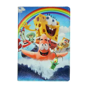 کیف کلاسوری مدل باب اسفنجی کارتونی کد TH-2 مناسب برای تبلت سامسونگ Galaxy Tab A8 X205