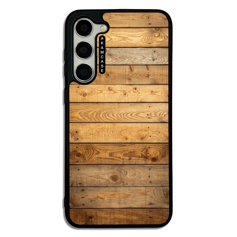 کاور آکام مدل AMC-WSGS23P-WOOD-22 مناسب برای گوشی موبایل سامسونگ Galaxy S23 Plus