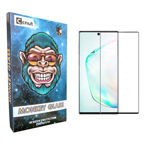 محافظ صفحه نمایش شیشه ای کوکونات مدل mnk FLGL مناسب برای گوشی موبایل سامسونگ Galaxy Note 10