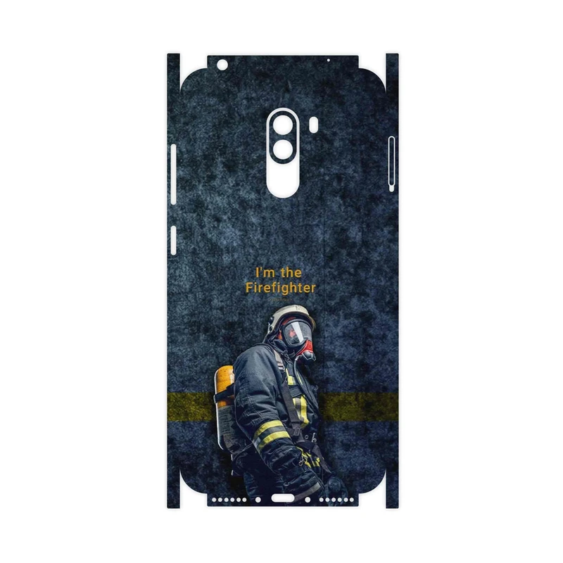 برچسب پوششی ماهوت مدل Firefighter-FullSkin مناسب برای گوشی موبایل شیائومی POCOPHONE F1