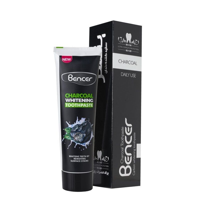خمیر دندان بنسر مدل charcoal حجم 120 میلی لیتر مجموعه 2 عددی -  - 2