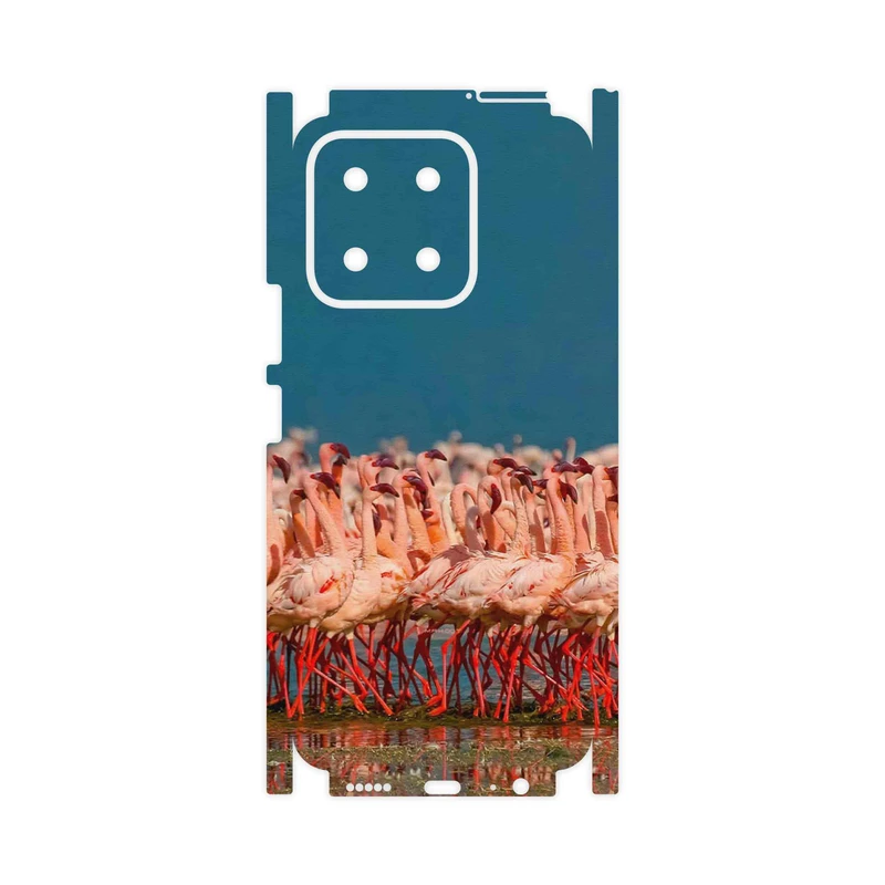 برچسب پوششی ماهوت مدل Flamingo-FullSkin مناسب برای گوشی موبایل آنر X5b Plus