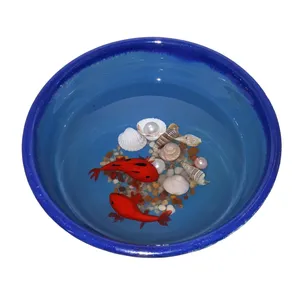 ظرف ماهی هفت سین مدل کاسه سنتی کوچک کد 058