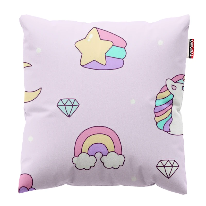 کوسن پاد آفرین مدل ابر و ستاره های زیبا کد 553 سایز 30*30 سانتی متر