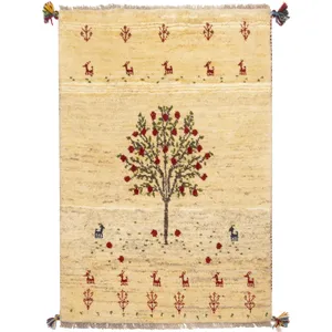 گبه دستباف یک متری سی پرشیا کد 122324