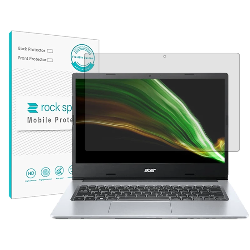 محافظ صفحه نمایش شفاف راک اسپیس مدل Resistant مناسب برای لپ تاپ ایسر aspire 3 a314-35