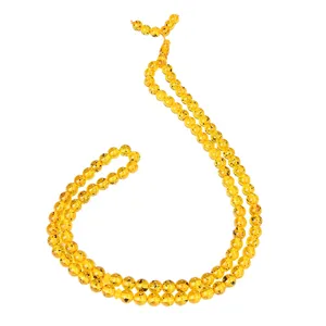 تسبیح بازرگانی میلادی مدل کهربا طبیعی اصل کد T_386