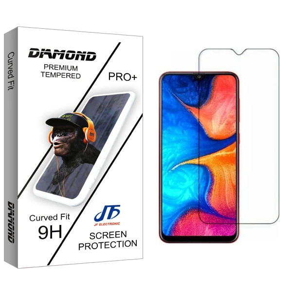محافظ صفحه نمایش جی اف مدل Diamond glass مناسب برای گوشی موبایل سامسونگ Galaxy A30
