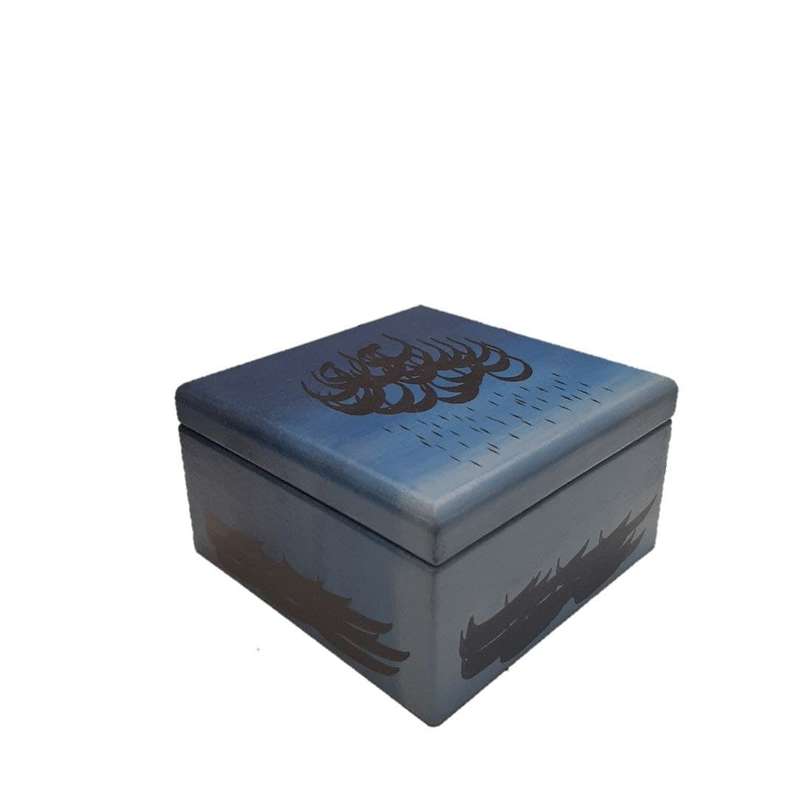 جعبه تی بگ مدل نقاشی خط