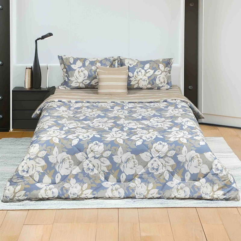 سرویس خواب یک نفره 4 تکه مانیکاهوم مدل لوتوس lotus