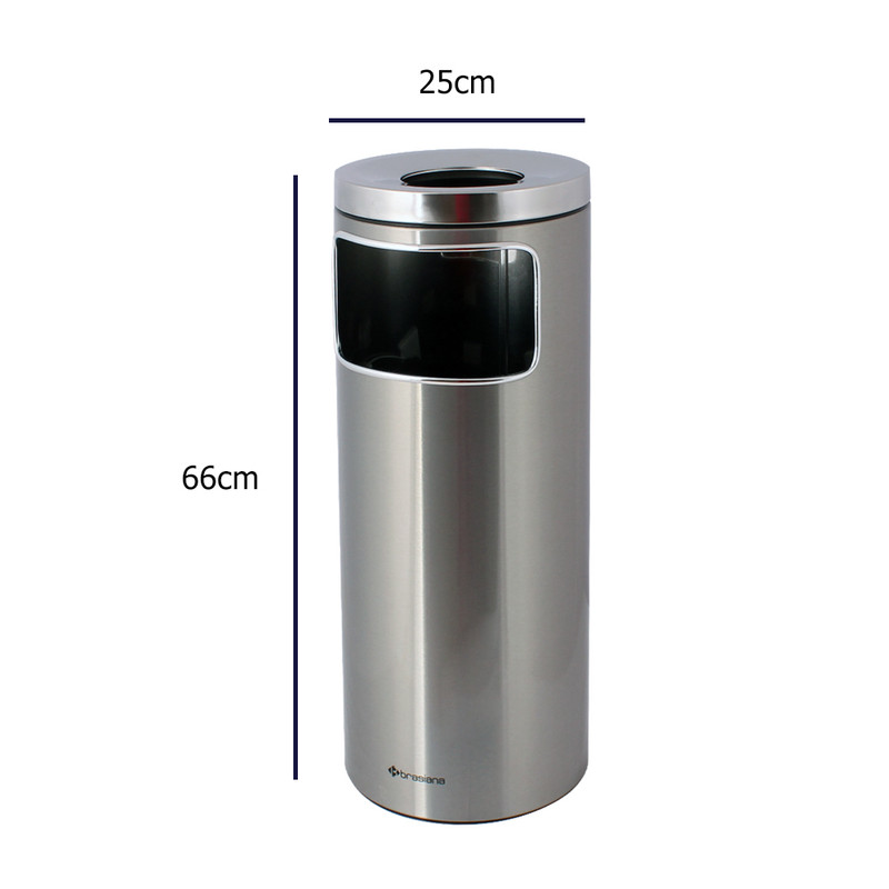 سطل زباله براسیانا مدل زیر سیگاری کد 1900