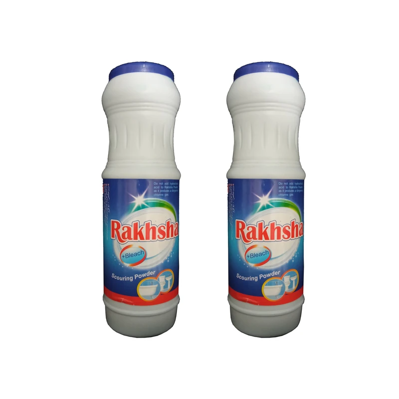 پودر تمیزکننده سطوح رخشا کد 01 مقدار 500 گرم بسته 2 عددی
