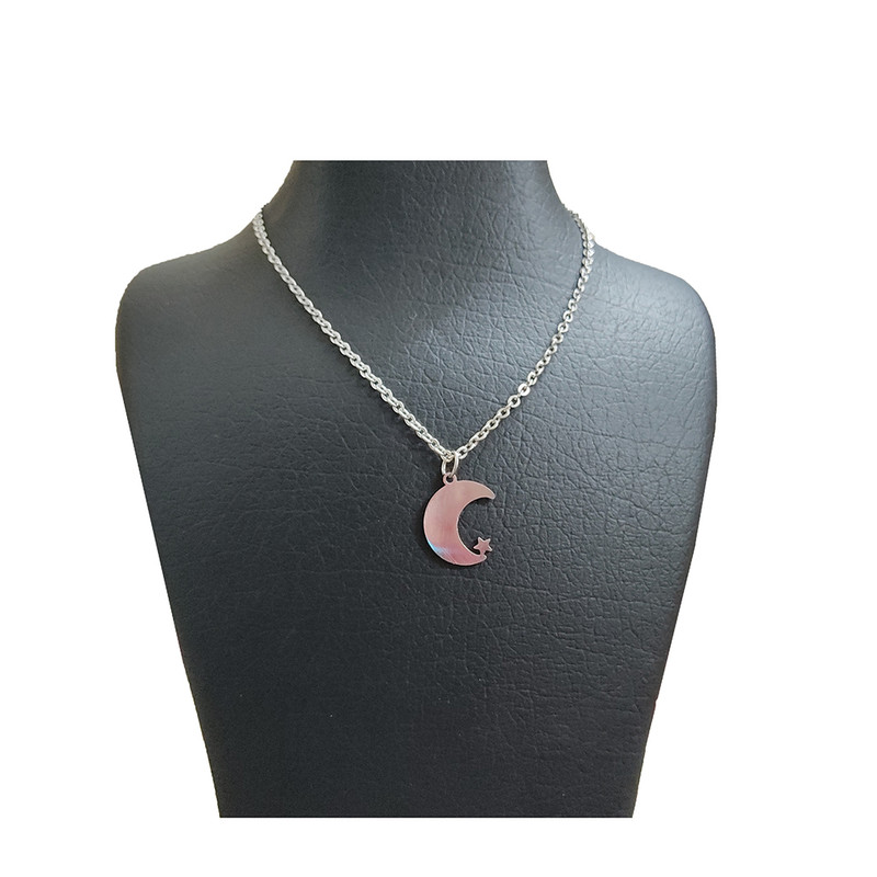 گردنبند زنانه مدل ماه و ستاره کد 65 گردنبند زنانه مدل ماه و ستاره کد 65