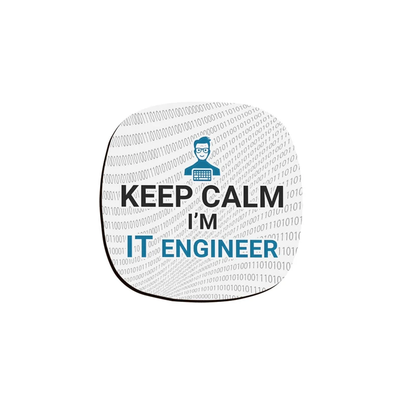 زیر لیوانی ترمه طراحان ایده مدل it engineer کد cfp1268