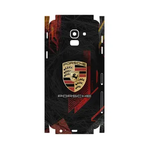 MAHOOT  Porsche-FullSkin Cover Sticker for Samsung Galaxy J6