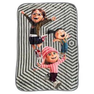 پتو شادیلون مدل HAPPY GIRLS سایز 140x110 سانتی متر