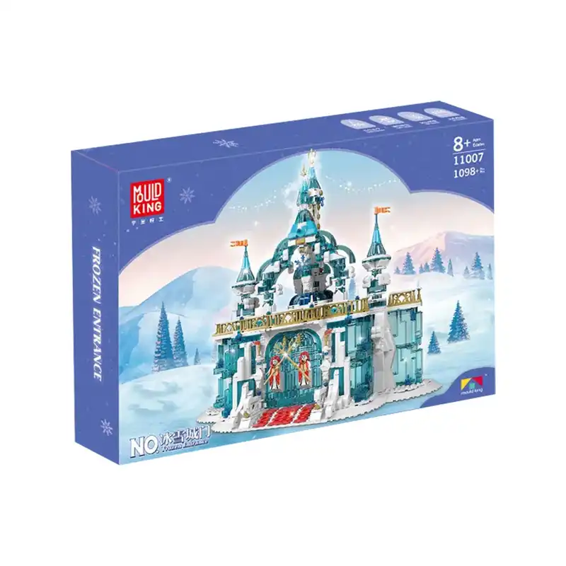 ساختنی مولد کینگ مدل قلعه یخی فروزن Frozen