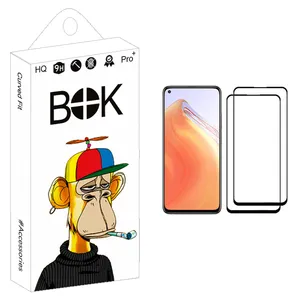 BOK +HD Screen Protector For Xiaomi Mi 10T 5G Pack Of 2