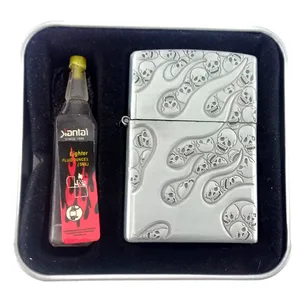 ست هدیه فندک جانتای مدل اسکلت کد 01