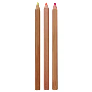 مداد رنگی مدل Highlighter جامبو بسته 3 عددی