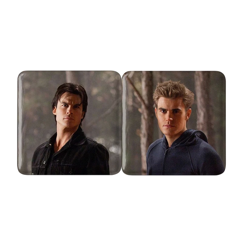 مگنت خندالو مدل استفان و دیمون خاطرات یک خون آشام The Vampire Diaries کد A204 مجموعه 2 عددی