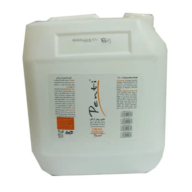 اکسیدان پنتی مدل  20vol شش درصدی حجم 4000 میلی لیتر