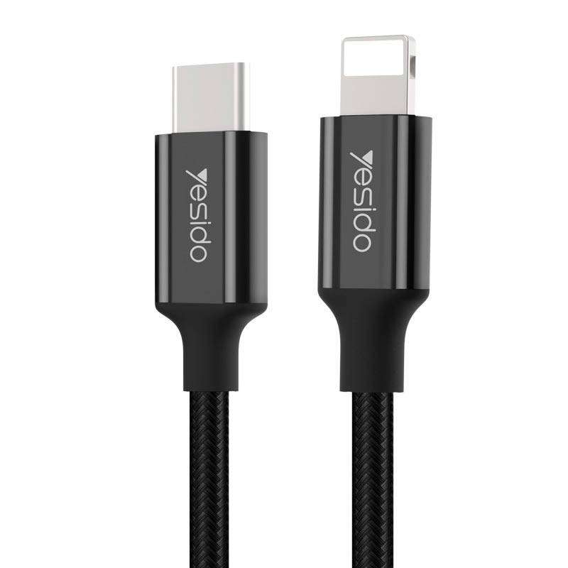 کابل تبدیل USB-C  به لایتنینگ  یسیدو مدل ca76  طول  1.2 متر