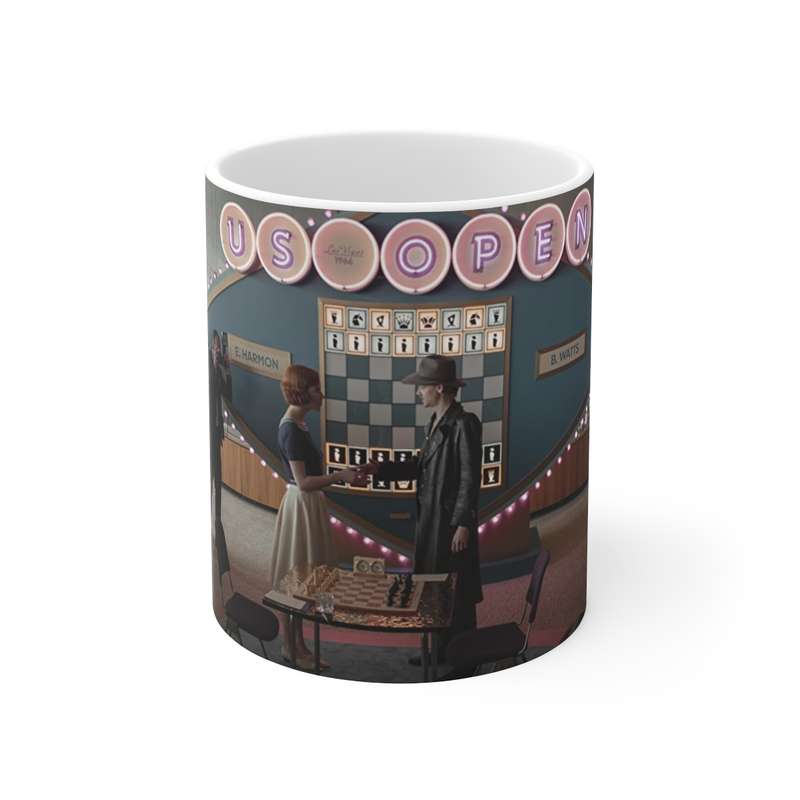 ماگ طرح queen gambit کد QG029